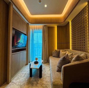 Apt Embarcadero 2BR with Netflix & Pool by Damaresa in Pondokpucung