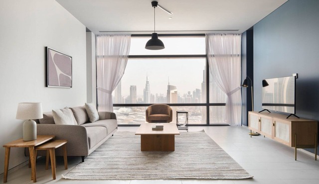 Blueground | DIFC, pool, nr Burj Khalifa