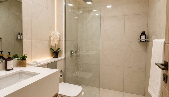 Cozy 1-bedroom apartment with AC in marvelous Ras Al-Khaimah