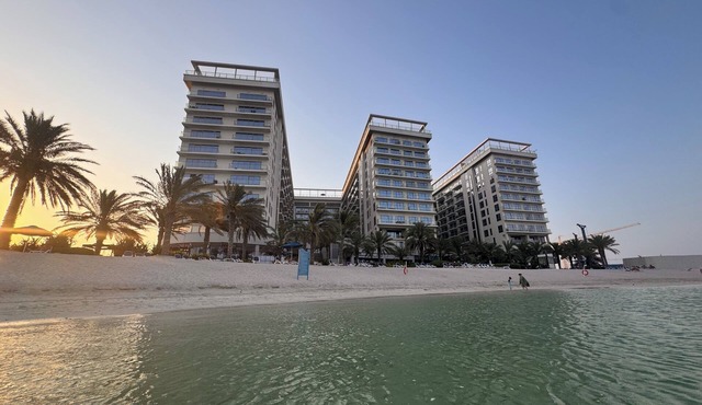 Cozy 1-bedroom apartment in amazing Al Marjan Island with Private Beach Access