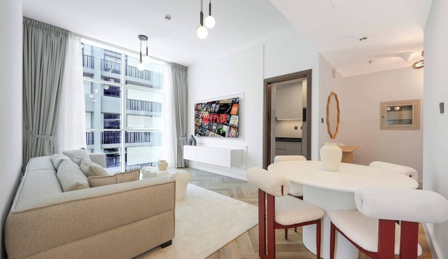 Elegant new 1BR in Arjan with Rooftop Pool
