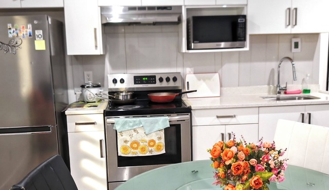 Entire Large Studio with kitchen in gorgeous Surrey with AC in Surrey