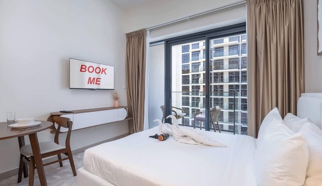 Free housekeeping visits during your stay - StayShort - Modern Immaculate Studio for 2 in Meydan