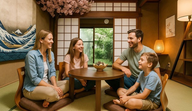 Hakone-cho's entire private house, Wa Hakone Gora in Ashigarashimo-gun