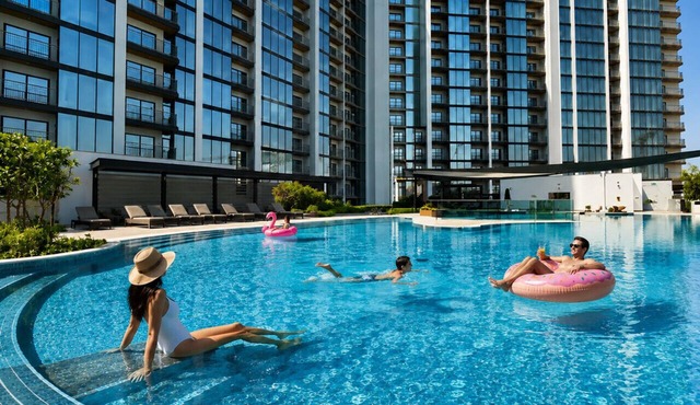 HAVN – 2 Bedroom Luxe Stay at The Crest, Sobha