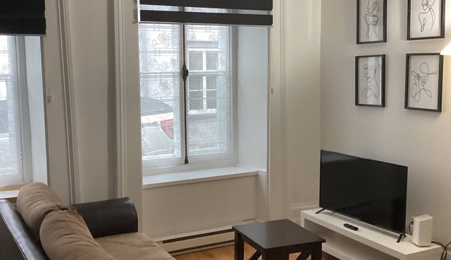 Historic Old Quebec.1-bedroom apartment.sleeps 4. Parking. in Québec