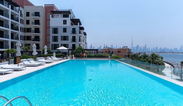 Le Ciel - 2BR Beachfront with Amazing City and Burj Khalifa View