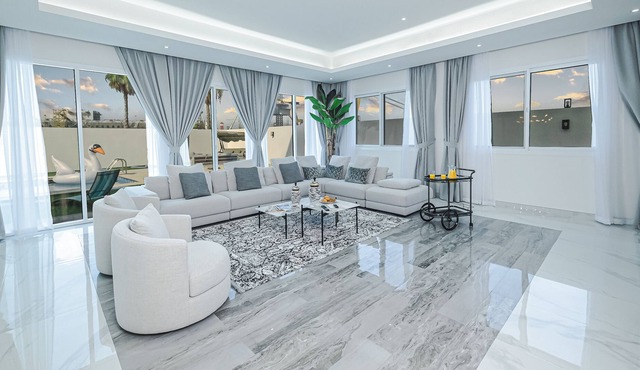 LUX White Modern Villa