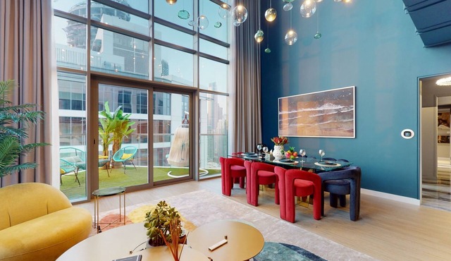 Luxury Designer Penthouse | Full Burj Khalifa View