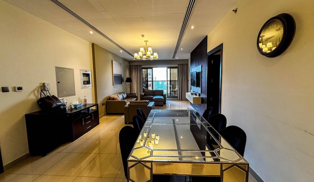 Modern 3 Bedroom Apartment with Burj Khalifa View welcoming you Downtown Delight