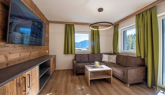 Modern apartment with mountain view, sauna, and close to the slopes in Krimml