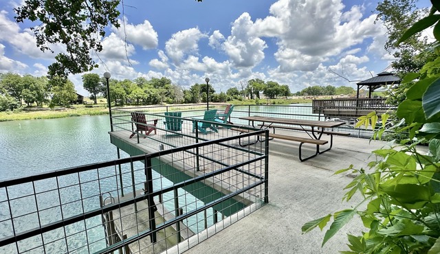Our Lake is Back! Tranquil at any time, but close to the Action. in New Braunfels