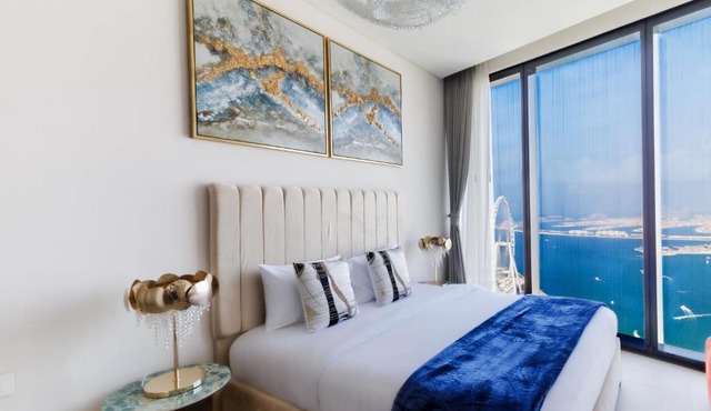 Panoramic Sea & Palm Views 2BR Address Beach Resort JBR
