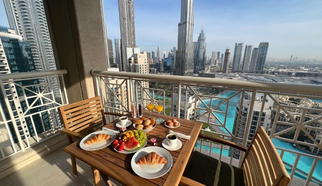 Prestige Living 2BR with Full Burj Khalifa and Fountain View by Auberge