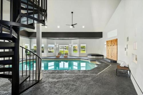 Private Oasis On 2 Acres with Indoor Pool and Theater in Eagle