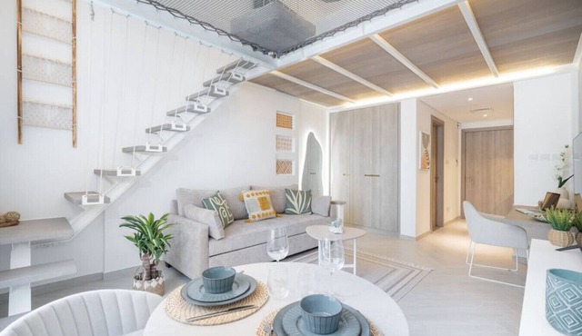 Relax & Recharge Studio Loft with hanging net