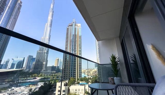 Vogue, Act Two near Burj Khalifa and Dubai Mall