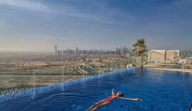 Vogue Vacation Homes, Novotel Residences JVT near Springs Souk Mall, Studio Apartment with Balcony and City View, Access to all Amenities