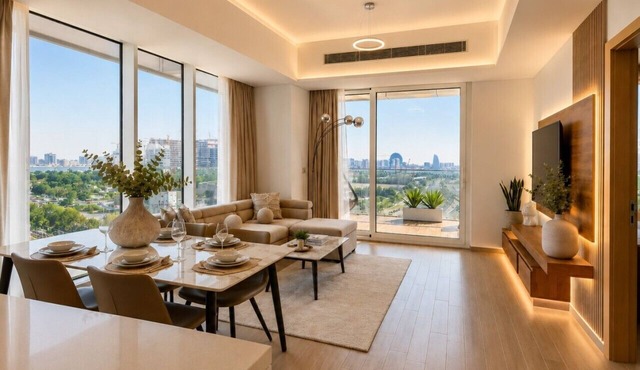 Yas Island Mayan | Infinity Pool | Large 1BDR | Large Terrace