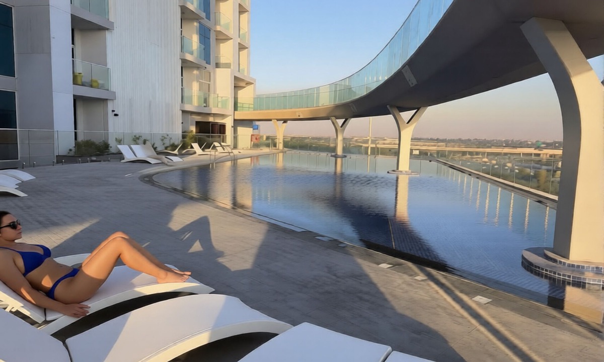 Al Barsha Apartment | Vogue | Skyz by Danube near Dubai Miracle Garden