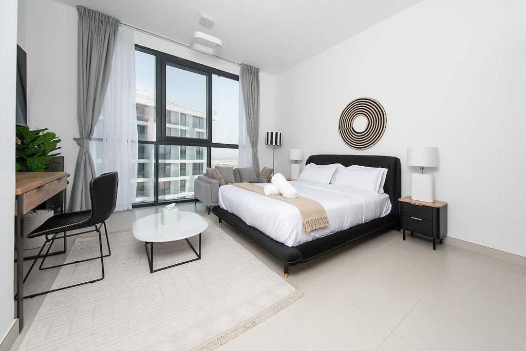 Al Hamriya Apartment | Modern Studio at Blue Bay Walk