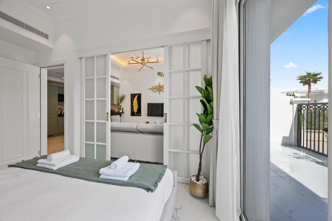 Al Barsha Apartment | Benessere Luxe 1BR with Lagoon view Miracle Garden