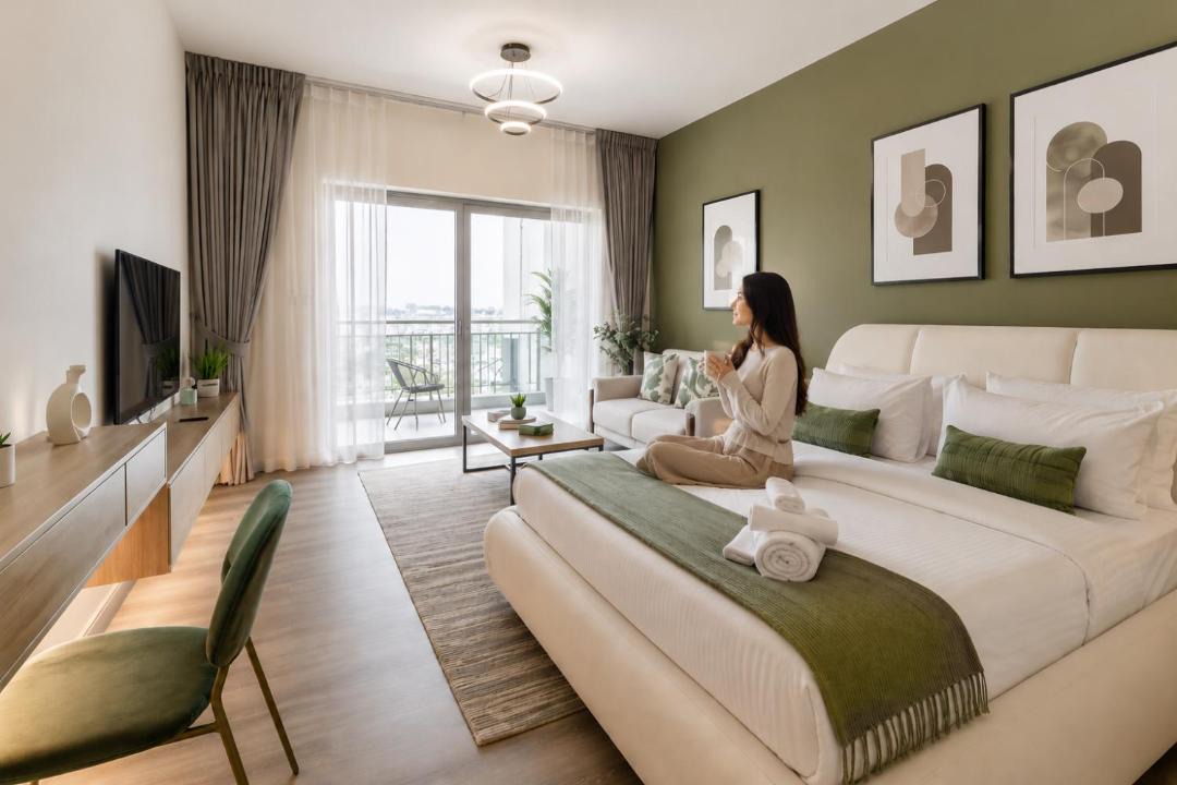 The Greens Apartment | HAVN - Studio in Alka, The Greens