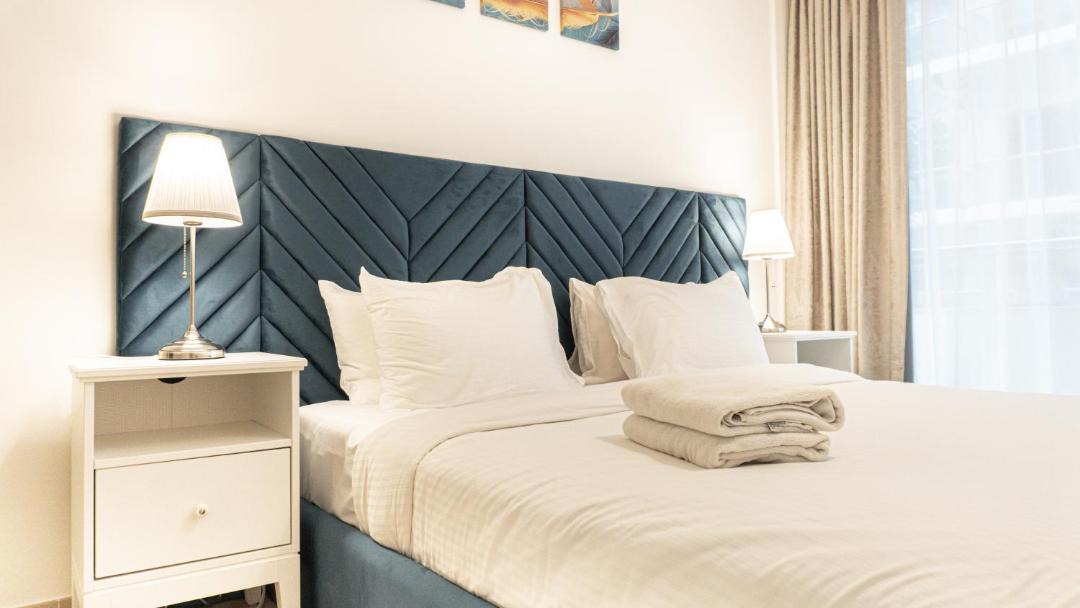 Ras Al Khaimah Apartment | Elegant 1BHK Apartment with Courtyard View in Pacific Al Marjan Island