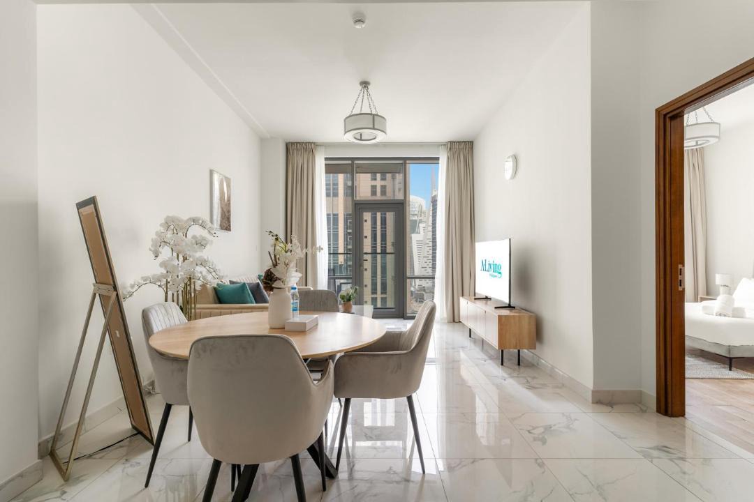Business Bay Apartment | ALiving Luxury 1BR Apartment with City View I Amna Tower, Al Habtoor City
