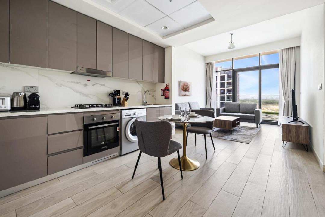Nad Al Sheba Apartment | 1BR Azizi Riviera 44 City Skyline View