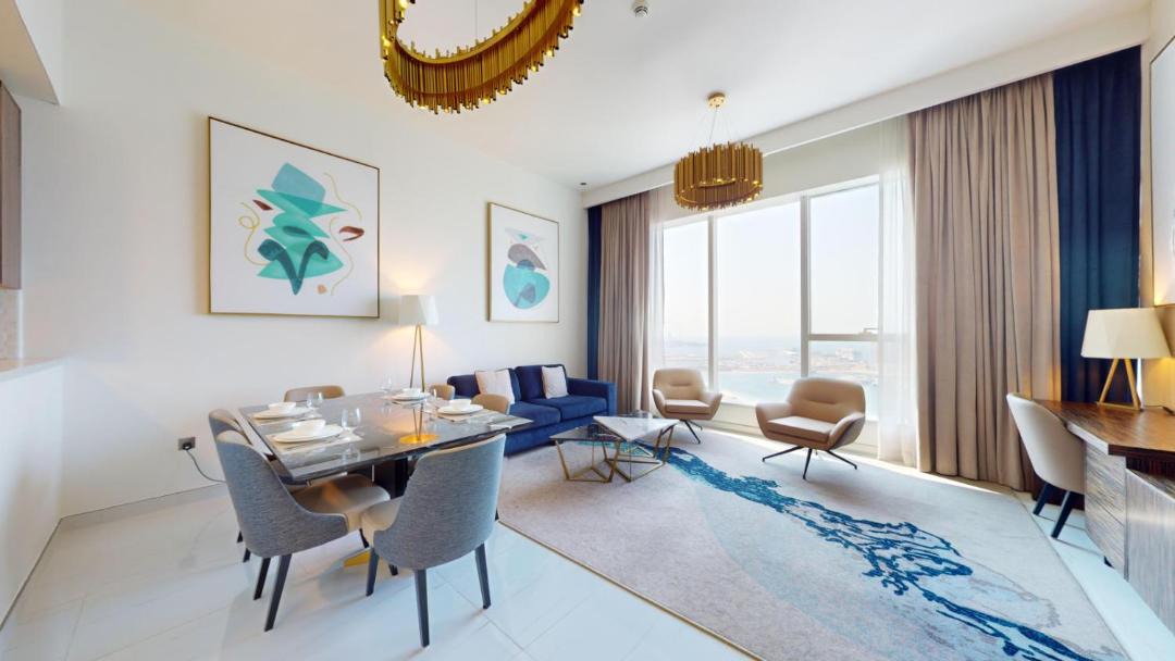 Dubai Media City Apartment | Locations I Avani Palm View I Luxury 2 Bedroom I Sea View I Pool, Gym, Parking, Wi-Fi
