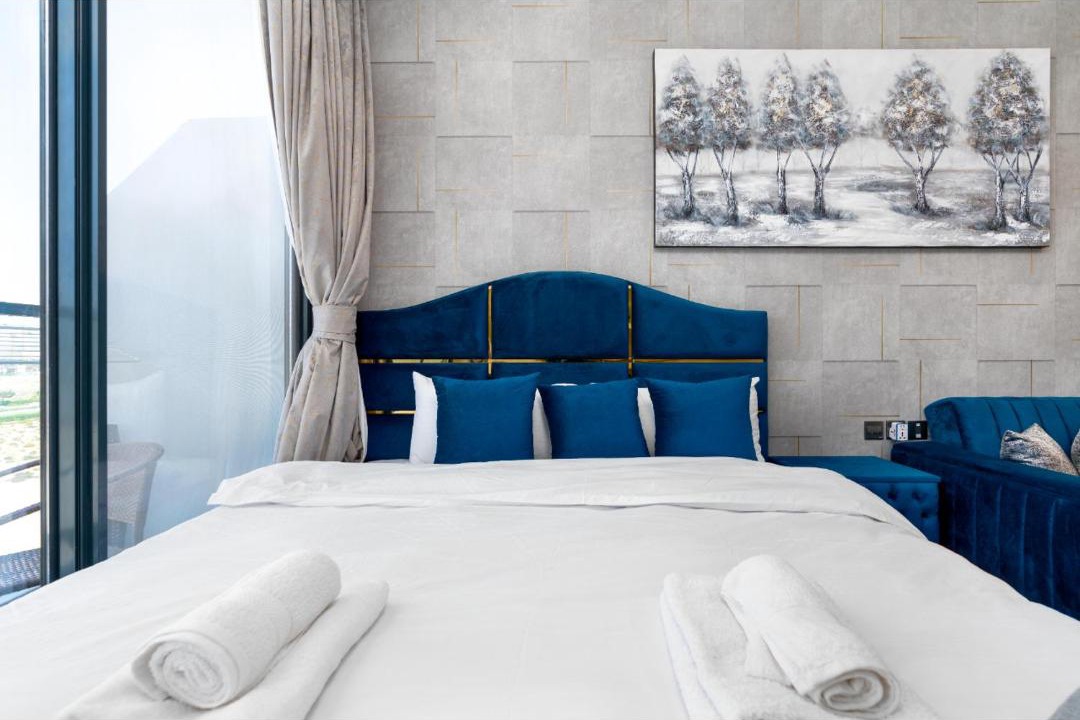 Dubai Apartment | Bright Resort Style Studio Amenities Samana GA by Vibel