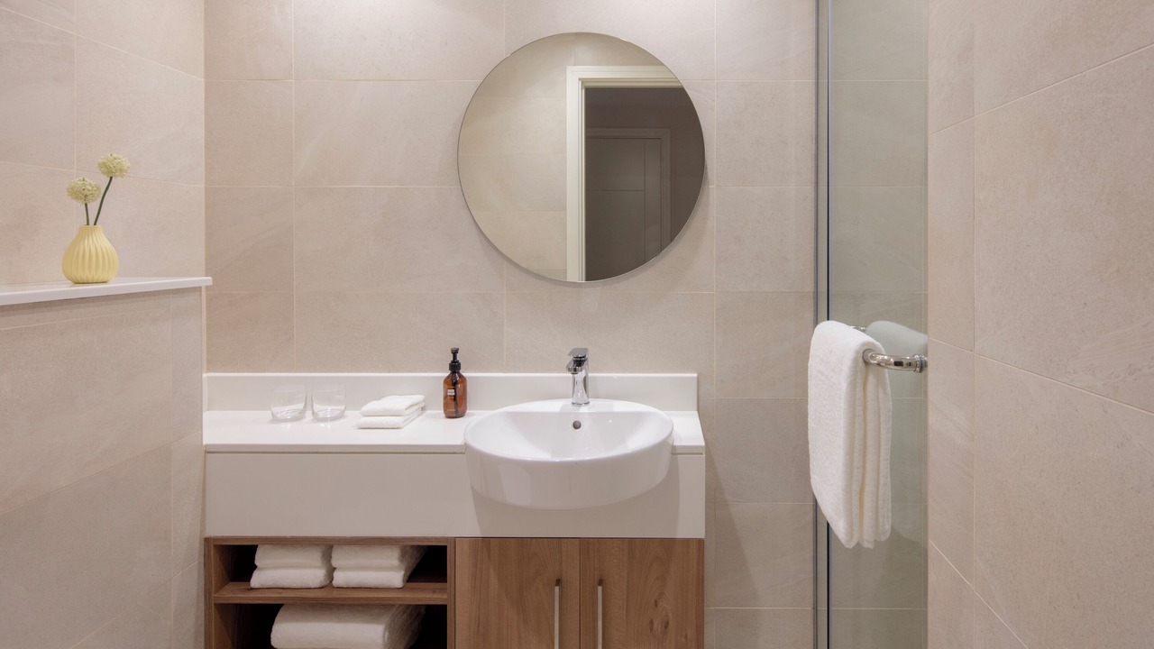 Photo of Bathroom in Trade Center
