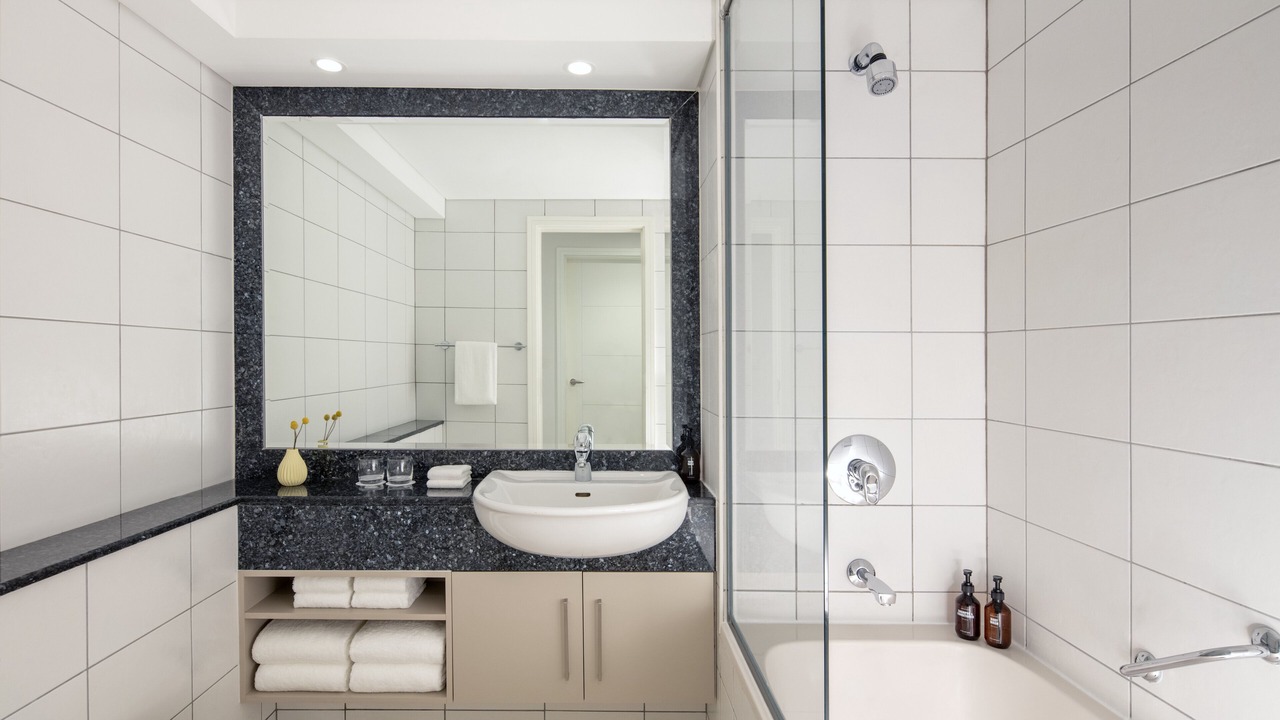 Photo of Bathroom in Trade Center