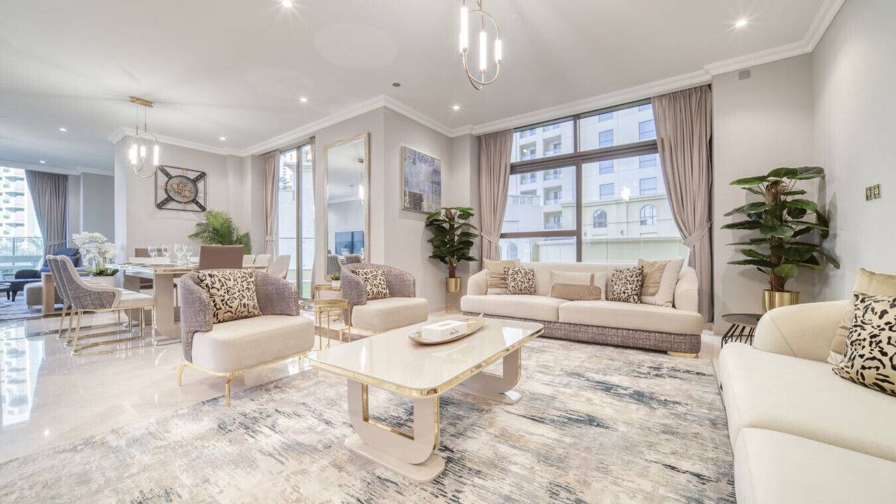Photo of Livingroom in Jumeirah Beach Residence