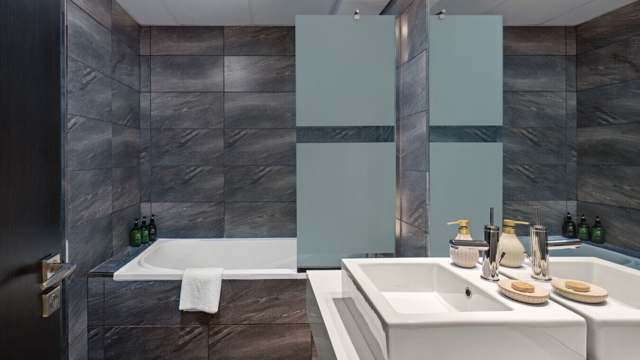 Photo of Bathroom in Trade Center