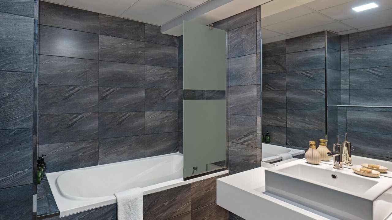 Photo of Bathroom in Trade Center