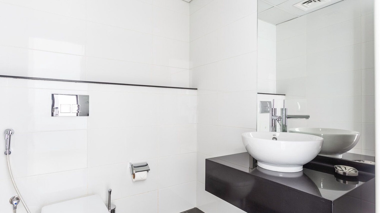Photo of Bathroom in Trade Center