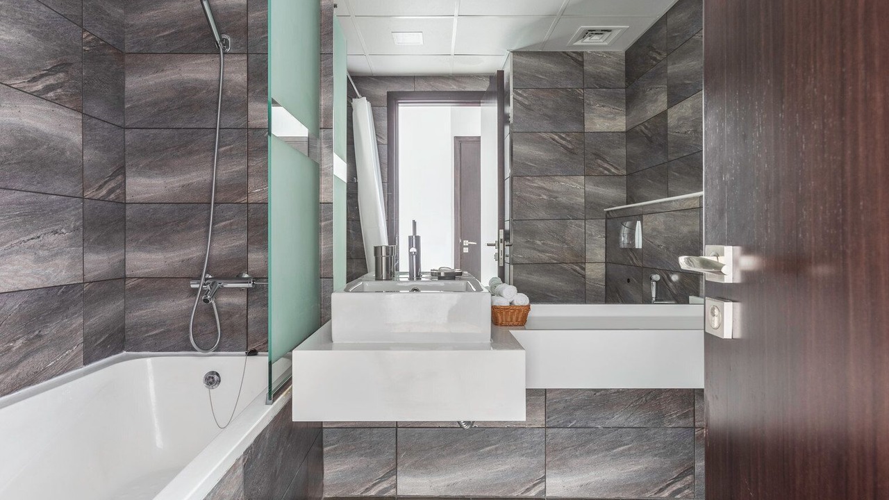 Photo of Bathroom in Trade Center