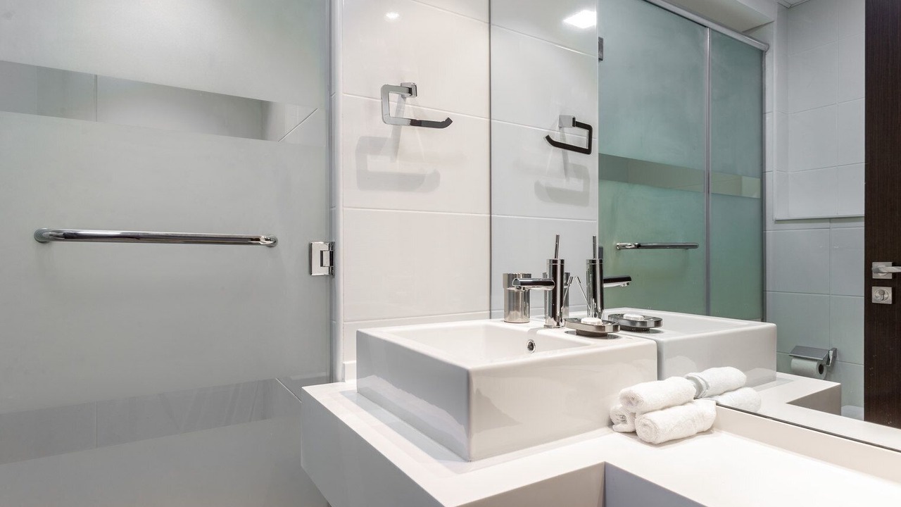 Photo of Bathroom in Trade Center