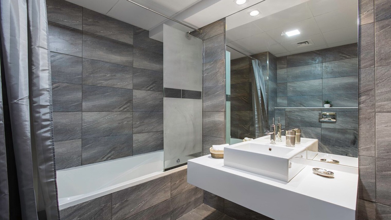Photo of Bathroom in Trade Center