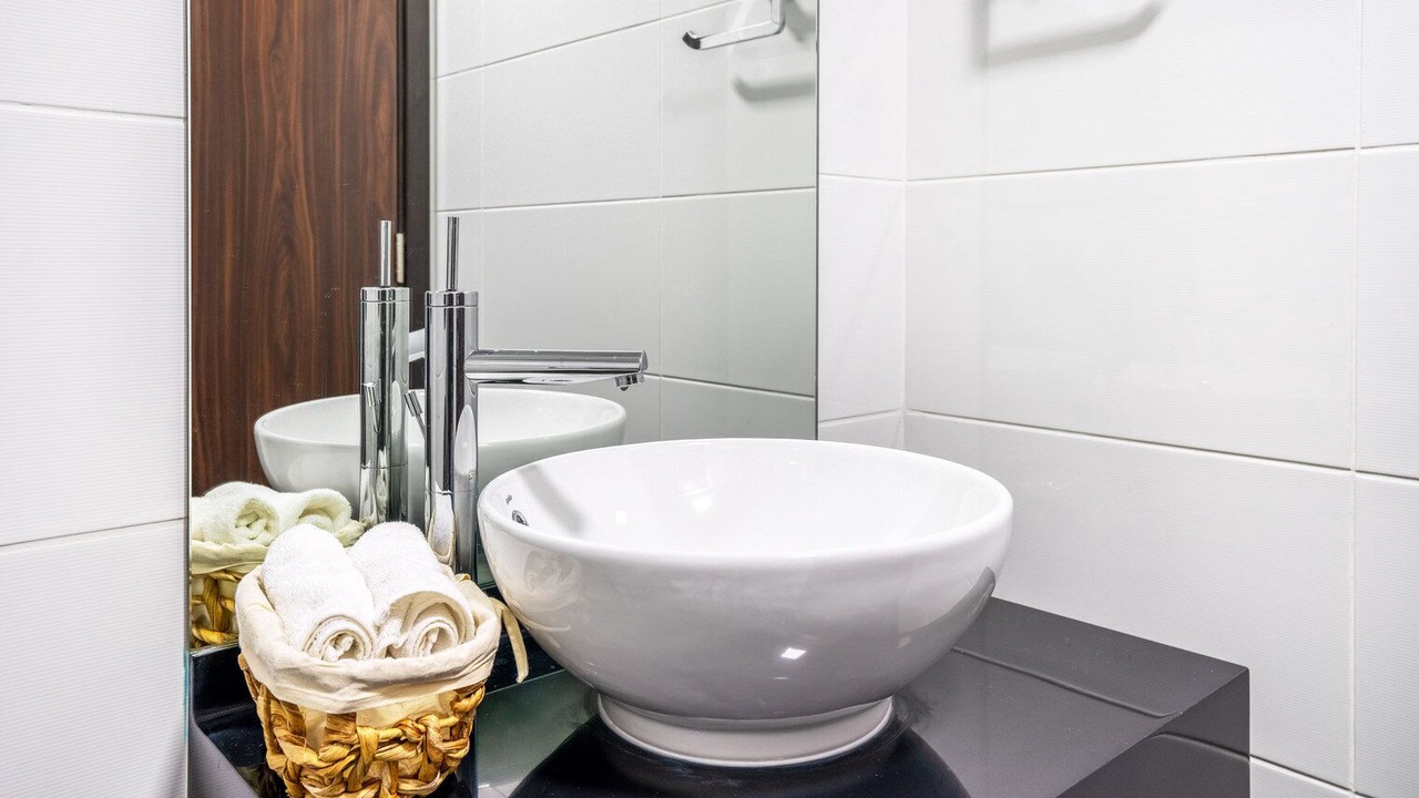 Photo of Bathroom in Trade Center