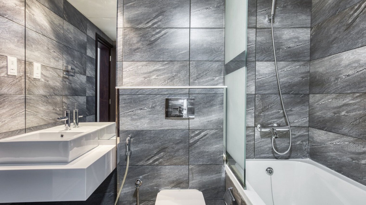 Photo of Bathroom in Trade Center