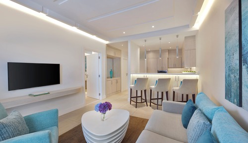 1 Bedroom Apartment with Balcony, Beach & Rooftop Infinity Pool Access