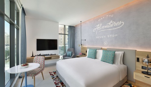 Premium City View Room, Beach & Rooftop Infinity Pool Access