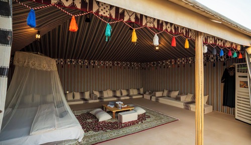 Signature Tent With Camp Activities