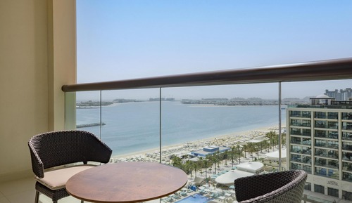 Deluxe Room, 2 Double Beds, Balcony, Sea View
