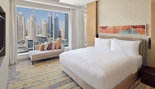 Suite, 1 Bedroom, Marina View (High Floor)