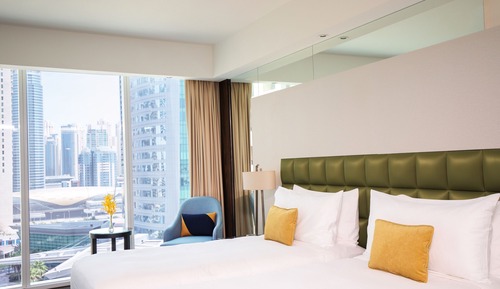 Premium Room, 2 Twin Beds, Tower (High Floor Almas Tower View)