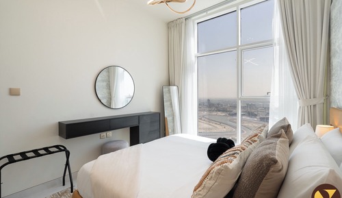 Standard Apartment, 1 King Bed with Sofa bed, Balcony, City View